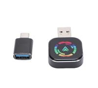 Kelawoly 2 in 1 Adattatore Wireless per Auto per Auto, a USB | Conversione del originale per auto cablata, connessione automatica Plug and Play, WiFi da 2,4-5,8 GHz, , controllo touch