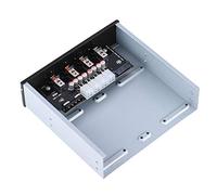 Kelawoly 4-Way Hard Drive Power Switch | Independent 4-Channel Control, Durable Metal Housing, Desktop Storage Management