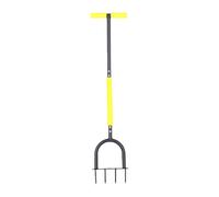 Kelawoly Aeratore Manuale per Prato, Aeratori con Piastra a 4 Punta 96cm