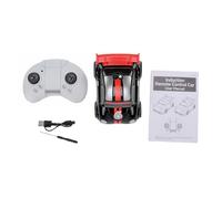 Kelawoly Auto Telecomandata, Auto RC Cartone Animato con Telecomando, Veicolo da Drifting Telecomandato con Musica e Luci, Commutazione Automatica, velocità Regolabile (BLACK)