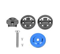 Kelawoly Bike Handlebar Top Cap Mount, 1-1/8in, 1 Pack | Secure Stem Cap Holder, Aluminum Alloy Build, Universal Fit for Road Bikes, Black