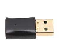 Kelawoly Bluetooth 5.0 Adattatore USB, Trasmissione 10m per PC | Trasmettitore wireless USB, A2DP AVRCP HFP, algoritmo lossless, antenna integrata, altoparlante TV per teleconferenza