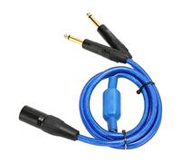 Kelawoly Cavo Xlr a Doppio 6,35mm, 9,8ft Splitter Y Adattatore