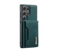 Kelawoly Custodia Magnetic Card Holder Custodia in Pelle PU Doppio Strato