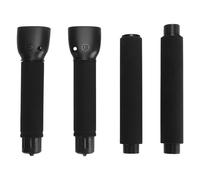 Kelawoly Manico per VR 3 in 1 Impugnatura di Estensione per Meta 3, | Impugnatura per pannello sensore ovale, chiusura rapida Dual Lock, materiale siliconico ABS, giochi VR per golf in barca