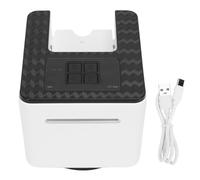 Kelawoly Mescolatore Automatico di Carte e Distributore Automatico a Rotazione a 360 Gradi per 1-2 Mazzi, per 8 Giocatori, Distributore di Carte da Gioco Ricaricabile Tramite USB