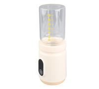 Kelawoly Scaldalatte Portatile, Scaldalatte da Viaggio Senza Fili da 200 Ml con Piastra Riscaldante in Acciaio Inossidabile 316L e Display in Tempo Reale, per Latte Materno e Formula
