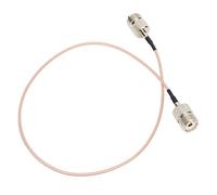 Kelawoly SO239 Cavo Prolunga Coassiale, 50cm SC316 | Alimentatore per a bassa perdita, nucleo in rame, connettore SO239 da 2 pacchi, utilizzo misuratore SWR per analizzatore di