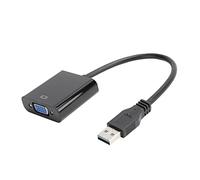 Kelawoly USB 3.0 to VGA Adapter Cable, | Velocità di trasferimento 5,0 Gbps, convertitore /video, Plug and Play, estensore per monitor esterno, compatibile con
