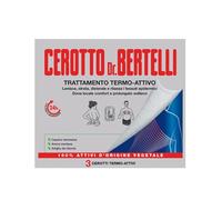 Bertelli Cerotto Trattamento Termo-Attivo - 3 pezzi