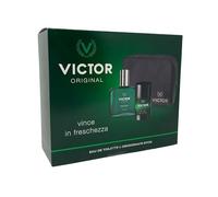 Victor Sport Eau de Toilette 100 ml + Deo stick 75 ml + Pochette 2 pz Perlier