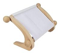 Kelendle Cornice in legno per punto croce, regolabile, supporto per ricamo a mani libere, supporto per ricamo a punto croce, telaio per cucito, espositore per progetti fai da te