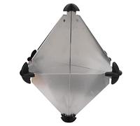 KELFEEAO 10 Pz 2928Aa Riflettore Radar in Alluminio Marino 12x12 Riflettori Radar in Alluminio Tipo Ottaedrico per Barche a Vela Barca a Motore