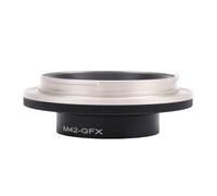 KELFEEAO Adattatore per montaggio obiettivo M42, anello manuale convertitore in alluminio per sistemi fotografici Fu jifilm GFX 100II, GFX 50SII, GFX 100S