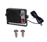 KELFEEAO Altoparlante esterno per autoradio, altoparlante ricetrasmettitore mobile rettangolare compatto per radio CB con spina da 3,5 mm per FT1802M FT1807M FT1900R