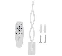 KELFEEAO Applique da Parete, Lampada da Parete Moderna a Forma di Onda Luce Notturna a LED con Controllo Remoto a Temperatura Tricolore per Scale, Soggiorno, Camera da Letto, (21W-scocca Bianca)