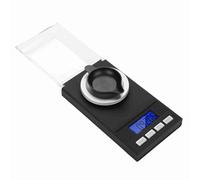 KELFEEAO Bilancia Digitale per Gioielli, Bilancia per Oro Portatile ad Alta Precisione da 0,001 g Mini Grammi con Calibrazione della Tara a 6 Unità per Medicina delle Erbe (10 g)