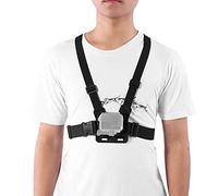 KELFEEAO Imbracatura per montaggio su fascia toracica, clip per zaino per cinghia da corpo regolabile per la maggior parte delle action camera durante le escursioni all'aperto