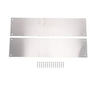 KELFEEAO Piastra per porta, Piastra per porta in metallo spesso in acciaio inossidabile per graffiare i cani Piastra per porta anteriore Protezione per porta per la decorazione