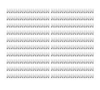 KELFEEAO Quick Connector Cable Clamp, 200Pcs -2 Spring Wire Press Terminal Block, 10A Leverless Connector for Motor Lighting Home Appliance (CH-2)