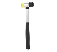 KELFEEAO Soft Hammer, Polyurethane Mallet with Forged Steel Handle Detachable Non Marring Hammer for Jewelry Assembly