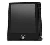 KELFEEAO Tavoletta da scrittura LCD, Tavoletta da disegno da 4,5 pollici Tavoletta da disegno riutilizzabile Giocattoli didattici Blocco da disegno educativo per bambini per il (Nera)