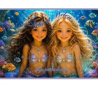 Kélia et Hélen: Les petites sirènes