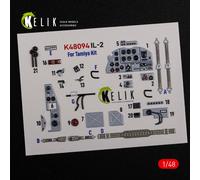 Kelik 48094 - 1:48 IL-2 Shturmovik Decal Interno 3D Per Kit Tamiya - Nuovo
