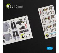 Kelik 72032 F-4EJ Kai Phantom II 1:72 Decal 3D Per Interni per Hasegawa Kit - N
