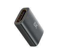 Kelisdi Alluminio HDTV 2.1 Adattatore Femmina a Femmina 8K @ 60Hz 4K @ 120Hz Extender Accoppiatore Per Streaming Stick HDTV Monitor Estensione Cavo