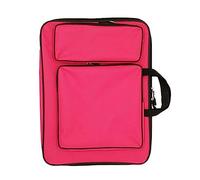 Kelisdi Art Carry Case Bag Drawboard Tote Handheld Storage Portatile Spalla Leggero Box per 8k Sketch Pad Disegno Board Bag, Rosso rosato