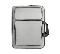 Kelisdi Art Carry Case Bag Drawboard Tote Handheld Storage Portatile Spalla Leggero Box per 8k Sketch Pad Disegno Board Bag, Grigio