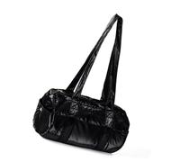 Kelisdi Borsa a tracolla alla moda per donne alla moda borsa spaziosa borsa ascellare di grande capacità per lo shopping e avventure di viaggio sotto le ascelle, Nero , One Size