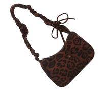 Kelisdi Borsa a tracolla da donna con stampa leopardata retrò borsa ascellare autunno inverno ascella borse alla moda pendolarismo autunno inverno spalla per donna borsa alla moda stampa leopardo