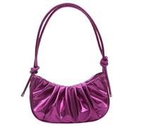 Kelisdi Borsa ad ascella di grande capacità per le donne borsa a tracolla alla moda nuvole pieghettate sotto le ascelle in pelle PU Crossbody donna ascella borsa di grande capacità borsa a tracolla