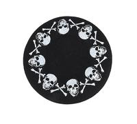 Kelisdi Cappello fatto a mano Cool Painter per le ragazze Diavolo Slouchy Halloween Street Photography Outdoor Leisure Costumi di Halloween Ragazze