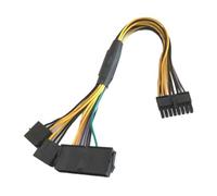 Kelisdi Cavo adattatore ATX24Pin + 2x4Pin a 16Pin per un efficiente cavo di trasferimento di potenza 30 cm estensione dell'alimentazione