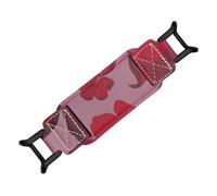 Kelisdi Cinghie per le mani per tablet in morbido PU e corda elastica Materiali universali per modelli da 6 7 8 pollici Design amichevole da viaggio Ergonomico PU e corda elastica cinghie a mano