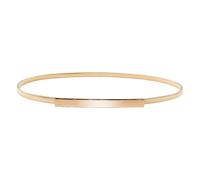 Kelisdi Cintura a catena sottile regolabile per abiti Cintura flessibile in metallo accento cintura in vita per più dimensioni del corpo moda fascia elegante in metallo cintura per abiti da sera