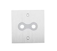 Kelisdi Dio/Rodio Placcato Binding Post in Rame Piastra a Muro in Lega di Alluminio con Processo di Trafilatura Inserto Lungo Banana Posts Terminali Connettori Terminali Terminali