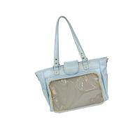 Kelisdi Elegante borsa ruvida borsa per le donne femmine grande capacità acqua immune semplice rudimenti quotidiani bella divertente truffa borsa, Blu