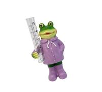 Kelisdi Figura decorativa del pluviometro per la misurazione delle precipitazioni del cortile Misurazione accurata delle precipitazioni nei giardini Misuratore di irrigazione all'aperto