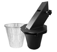 Kelisdi Grande capacità Heavy Duty Drip Bucket Monouso Foil Liner Grasso Imbuto Catcher per barbecue e picnic Secchio Drip con imbuto