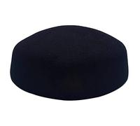 Kelisdi Hostess Pillbox Hat Hostess Air Hostess Cappello Donna Formale Airline Pillbox, Black Bailey senza, Taglia unica