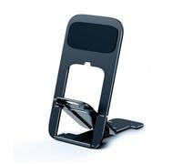 Kelisdi In Lega di Alluminio Supporto Del Telefono Titolari Supporti Con Fondo Cuscinetti In Silicone Accessori Dimensioni Compatte Cellulare Stand Per