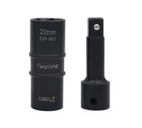 Kelisdi Kit professionale di chiavi a bussola elettriche con presa da 17/19 mm 21/22 mm per migliorare l'efficienza del lavoro e la riparazione automobilistica