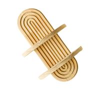 Kelisdi Scaffale da parete Arco Arco Arcobaleno Medio Secolo Mensola Galleggiante in Legno Supporto Appeso Per La Decorazione Della Camera Da Letto