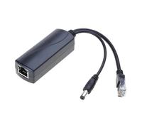 Kelisdi Splitter PoE Gigabit USB / DC5521 Active to TYPE-c Adattatore Gigabit di facile accesso alle reti