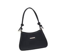 Kelisdi Unico Piccola Borsa Quadrata Alla Moda Colori Della Caramella Borsa Ascella PU Borse A Tracolla In Pelle Per Il Pendolarismo E Sociale Evento Borsa Con Tracolla Regolabile, Nero , One Size