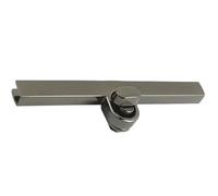 Kelisdi Versatile 9,5 CM Metallo Twist Per Borse Chiusura Moda Sicuro Per La Fabbricazione di Borse Artigianali Accessori Fare Fornitura, A, One Size